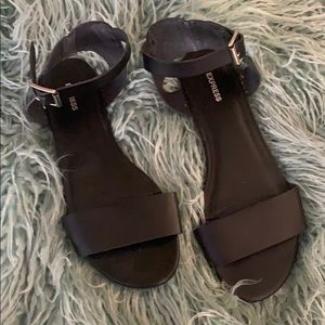 Ankle wrap express sandals